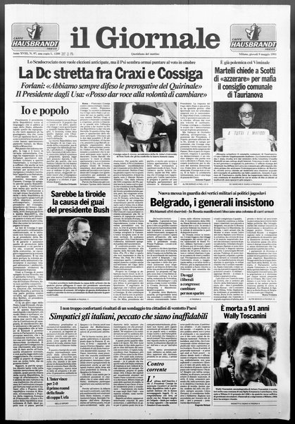 Il giornale : quotidiano del mattino